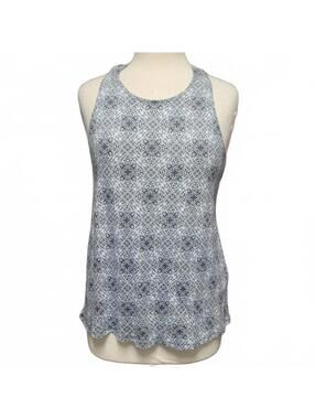 Banana Republic Blue Keyhole Tank Top Size Small NWT